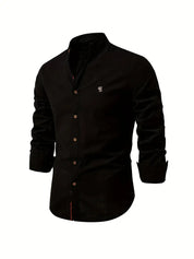 Button-Up Shirt | Slim Fit | Lightweight | Long Sleeve Shirt | Men's Shirt