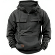 Cargo Hoodie - Men's Warm Cozy Casual Pullover Hoodie