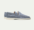 Suede Loafers - Slip-On - Comfortable - Leather Loafers - Men's Shoes