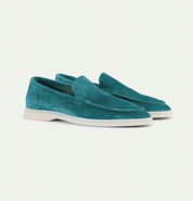 Suede Loafers - Slip-On - Comfortable - Leather Loafers - Men's Shoes