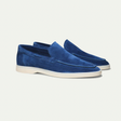 Suede Loafers - Slip-On - Comfortable - Leather Loafers - Men's Shoes