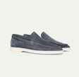 Suede Loafers - Slip-On - Comfortable - Leather Loafers - Men's Shoes
