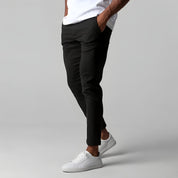 Chino Pants | Elastic Waist | Stretchy | Skinny Chinos | Mens Chinos