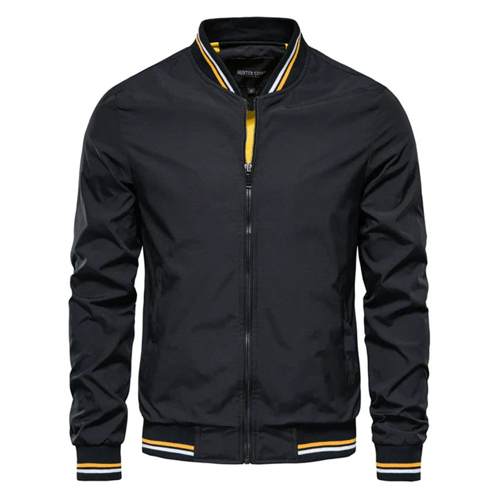 Bomber Jacket - Men's Windproof Zip-Up Summer Jacket