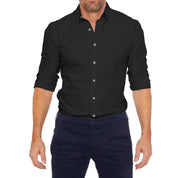Button-Up Shirt - Collared - Non-Iron - Long Sleeve Shirt - Men's Shirt