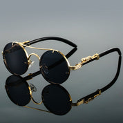 Round Sunglasses | Panther | Color Lens | Polarized Sunglasses | Men's Sunglasses