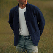 Summer Jacket | Button-Up | Pockets | Cardigan Jacket | Men's Cardigan