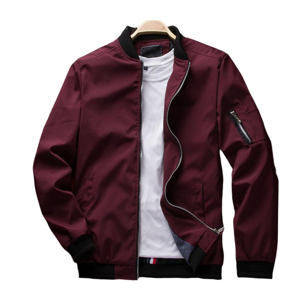 Bomber Jacket | Waistband | Pockets | Zip Up Jacket | Men's Jacket-Southern-Taylor