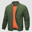 Bomber Jacket | Windproof | Zip-up | Men's Jacket | Weatherproof Jacket