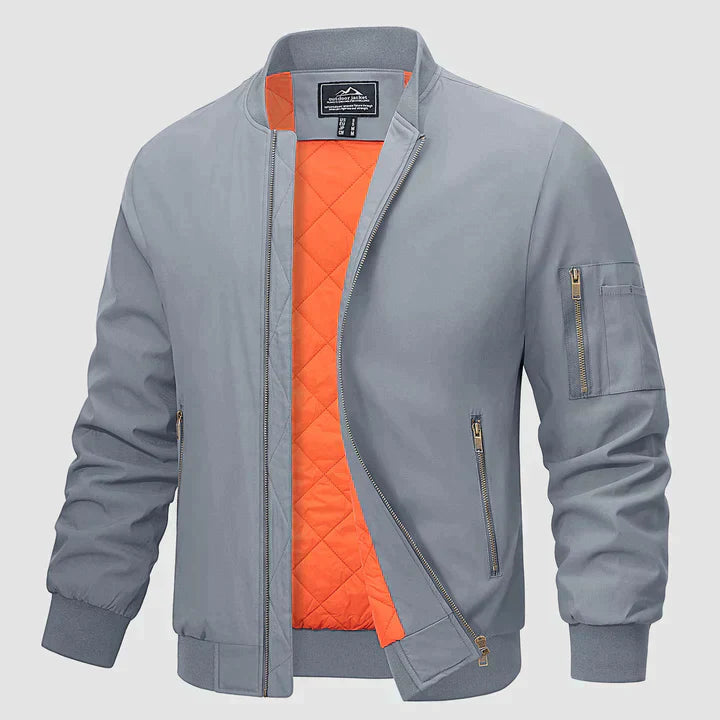 Bomber Jacket | Windproof | Zip-up | Men's Jacket | Weatherproof Jacket-Southern-Taylor