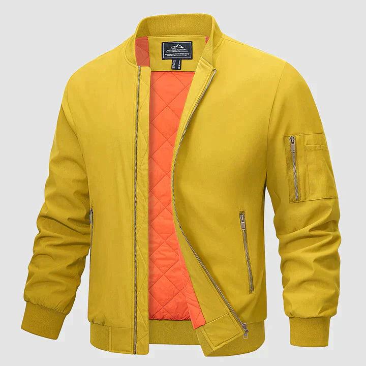 Bomber Jacket | Windproof | Zip-up | Men's Jacket | Weatherproof Jacket-Southern-Taylor