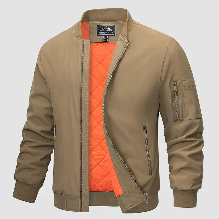 Bomber Jacket | Windproof | Zip-up | Men's Jacket | Weatherproof Jacket-Southern-Taylor