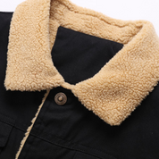 Winter Jacket - Short - Fleece Lined - Sherpa Lined Jacket - Men's Winter Jacket