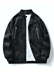 Bomberjack | Ritssluiting | Relaxte pasvorm | Herfstjack | Herenjack-Boetiek Moda