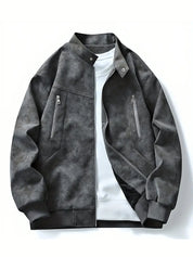 Bomberjack | Ritssluiting | Relaxte pasvorm | Herfstjack | Herenjack-Boetiek Moda