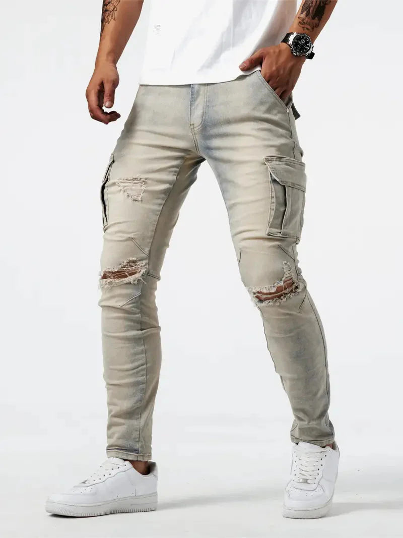 Booker Jeans | Casual Cargo Trousers for Men-Southern-Taylor