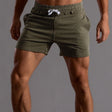 Summer Shorts - Striped - Elastic Waist - Drawstring Shorts - Men's Shorts