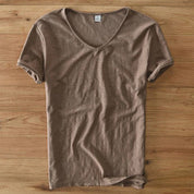 V-Neck T-Shirt | Lightweight | Short Sleeve | Summer Shirt | Men's T-Shirt