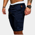 Cargo Shorts - Drawstring - Long - Summer Short - Men's Shorts