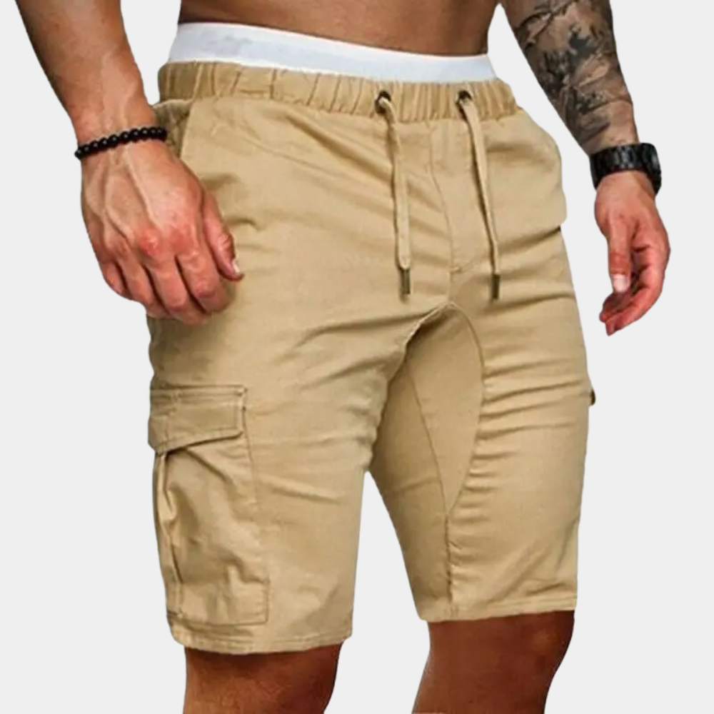 Cargo Shorts - Drawstring - Long - Summer Short - Men's Shorts