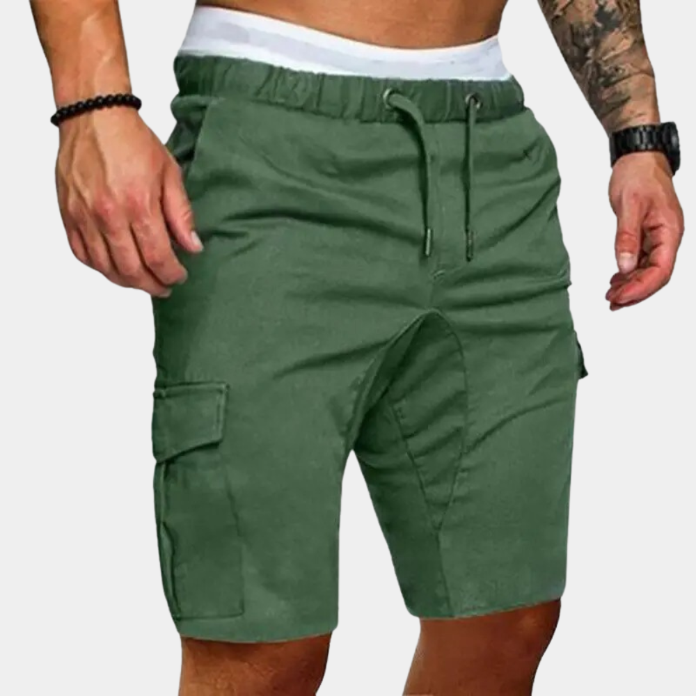 Cargo Shorts - Drawstring - Long - Summer Short - Men's Shorts
