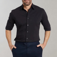 Non Iron Shirt - Wrinkle Free - Collared - Dress Shirt - Men's Button-Up Shirt