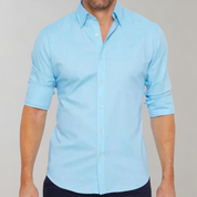 Non Iron Shirt - Wrinkle Free - Collared - Dress Shirt - Men's Button-Up Shirt