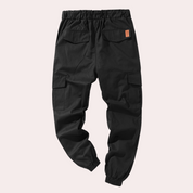 Cargo Joggers - Elastic Waist - Drawstring - Cargo Pants - Men's Trousers
