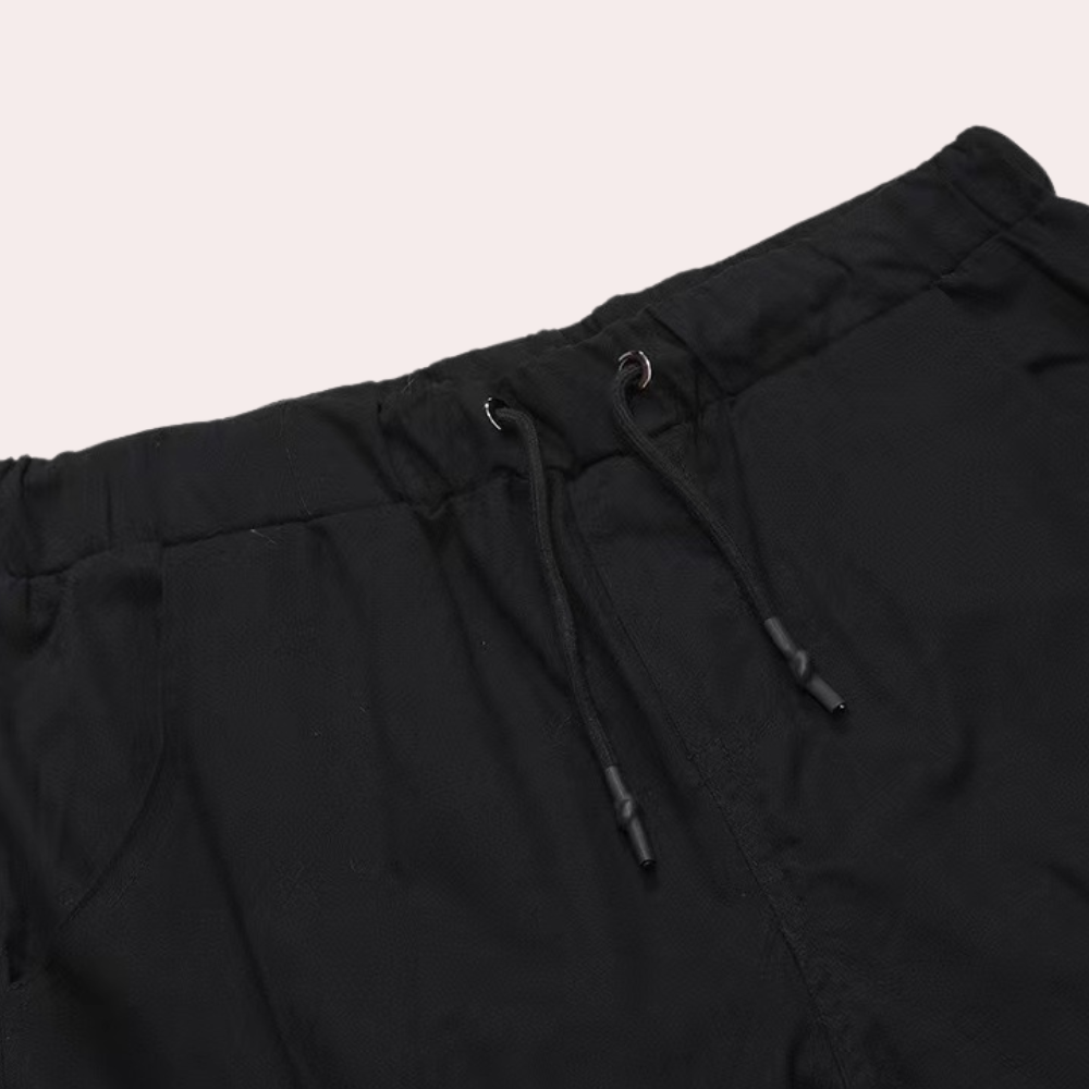 Cargo Joggers - Elastic Waist - Drawstring - Cargo Pants - Men's Trousers