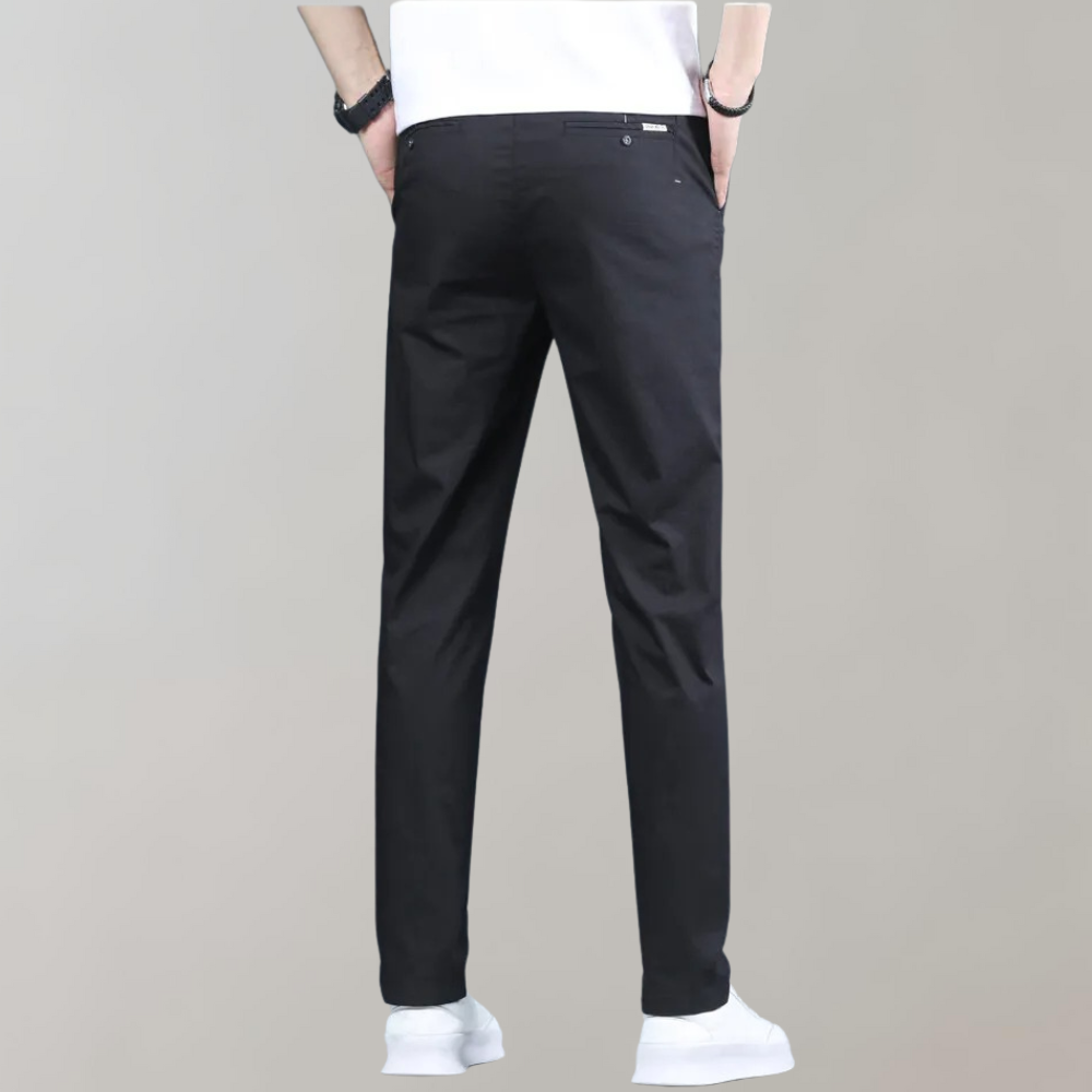 Stretch Pants | Skinny | Elastic Waist | Chino Pants | Men's Pants