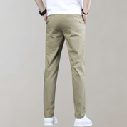 Stretch Pants | Skinny | Elastic Waist | Chino Pants | Men's Pants