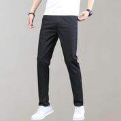 Stretch Pants | Skinny | Elastic Waist | Chino Pants | Men's Pants