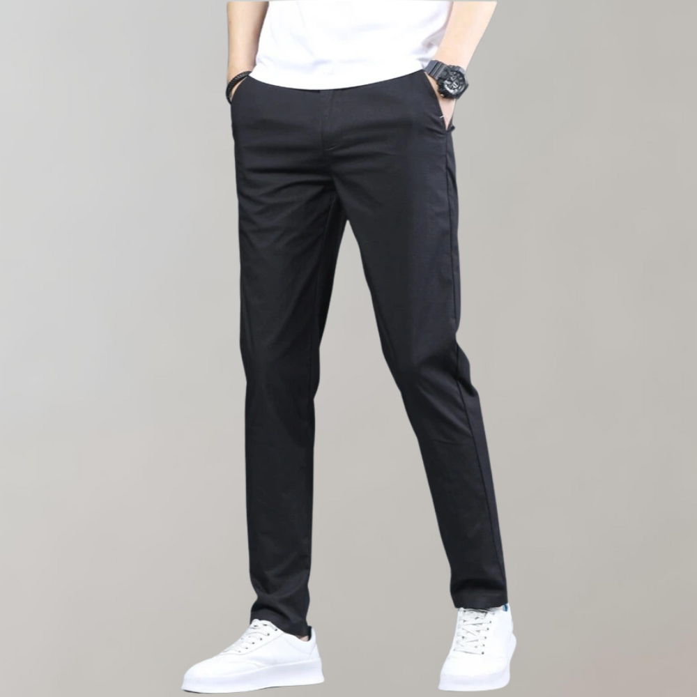 Stretch Pants | Skinny | Elastic Waist | Chino Pants | Men's Pants