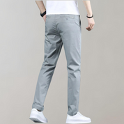 Stretch Pants | Skinny | Elastic Waist | Chino Pants | Men's Pants