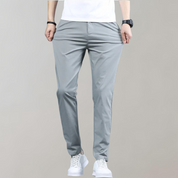 Stretch Pants | Skinny | Elastic Waist | Chino Pants | Men's Pants