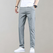 Stretch Pants | Skinny | Elastic Waist | Chino Pants | Men's Pants