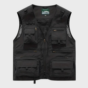 Cargo Vest | Zip-Up | Pockets | Cargo Gilet | Men's Gilet