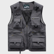 Cargo Vest | Zip-Up | Pockets | Cargo Gilet | Men's Gilet