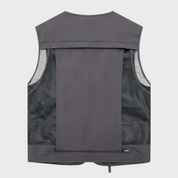 Cargo Vest | Zip-Up | Pockets | Cargo Gilet | Men's Gilet