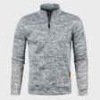 Quarter Zip Sweatshirt - Men's Casual Long Sleeve Half Zip Pullover
