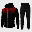 Tracksuit - Zip-Up - Hooded - Men's  Jogging Suits - Sweatsuits