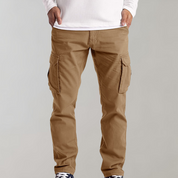 Cargo Pants - Men's Casual Straight Leg Cargo Trousers