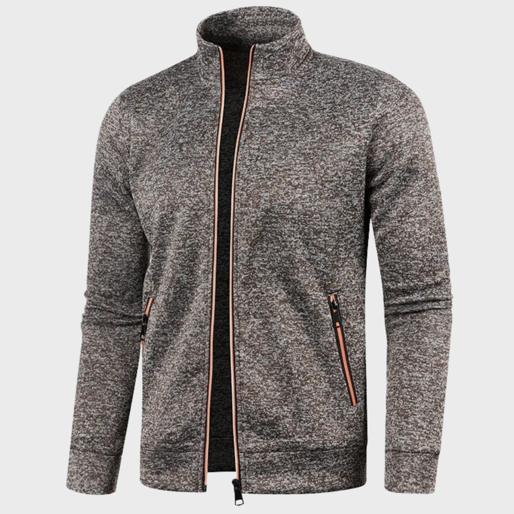 Summer Cardigan | Casual | Zip Pockets | Zip-Up Sweatshirt | Men's Jacket