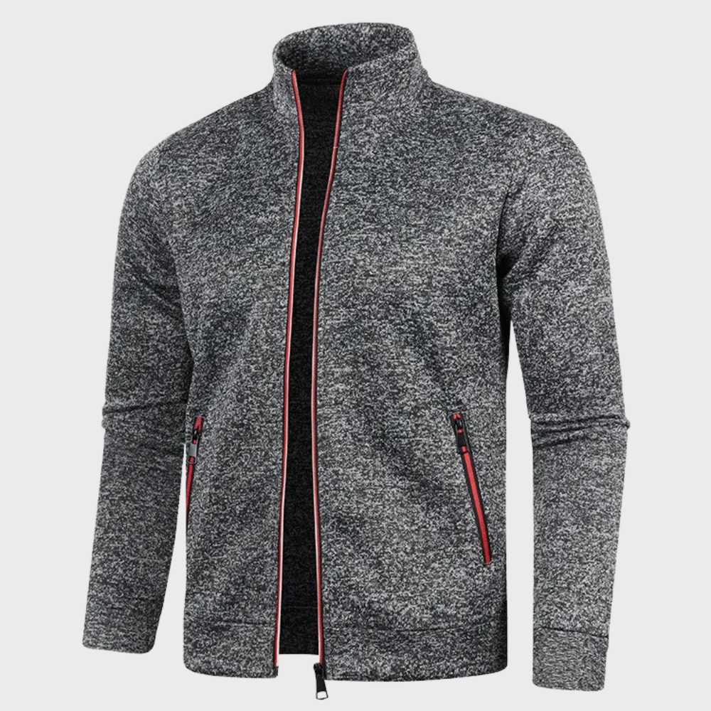 Summer Cardigan | Casual | Zip Pockets | Zip-Up Sweatshirt | Men's Jacket