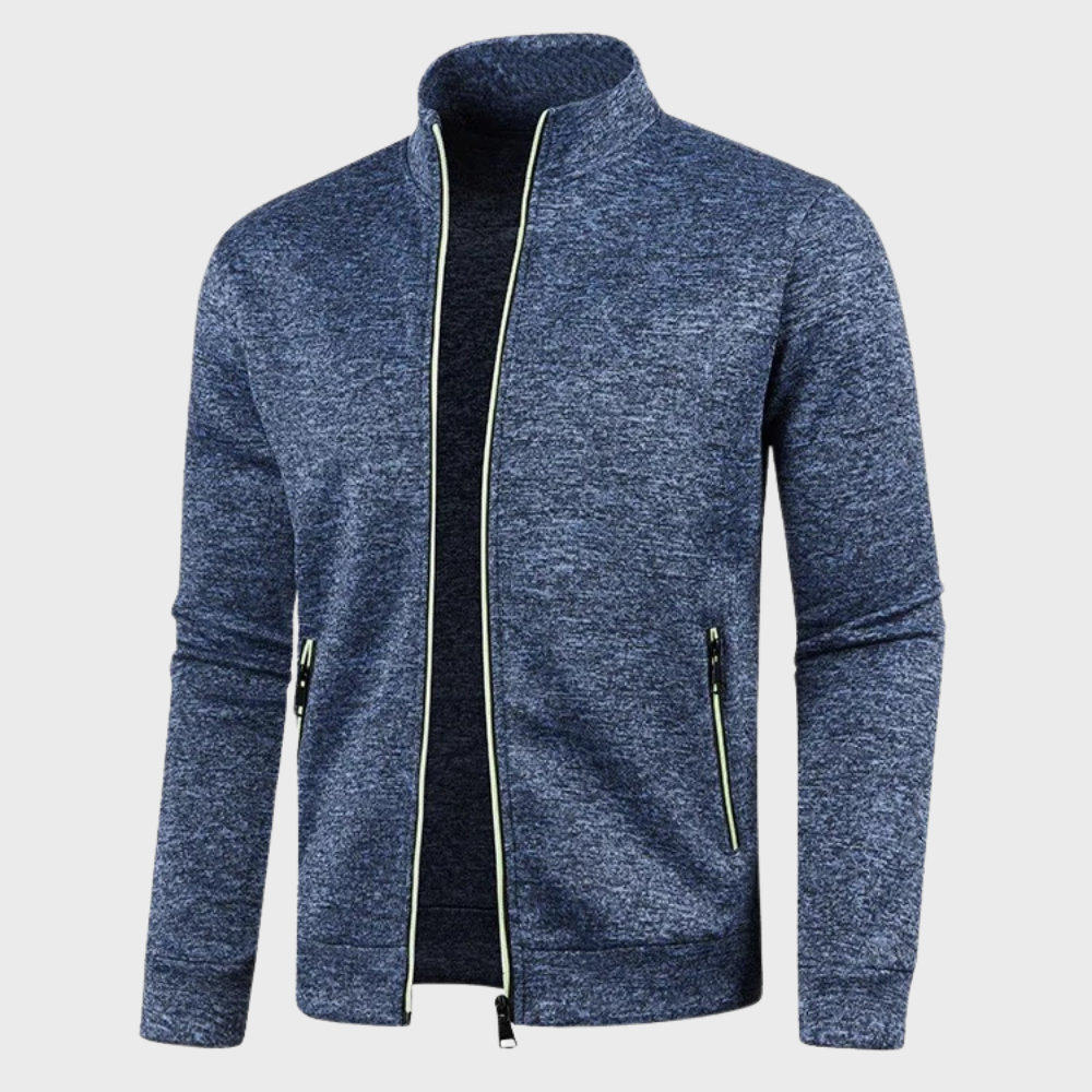 Summer Cardigan | Casual | Zip Pockets | Zip-Up Sweatshirt | Men's Jacket