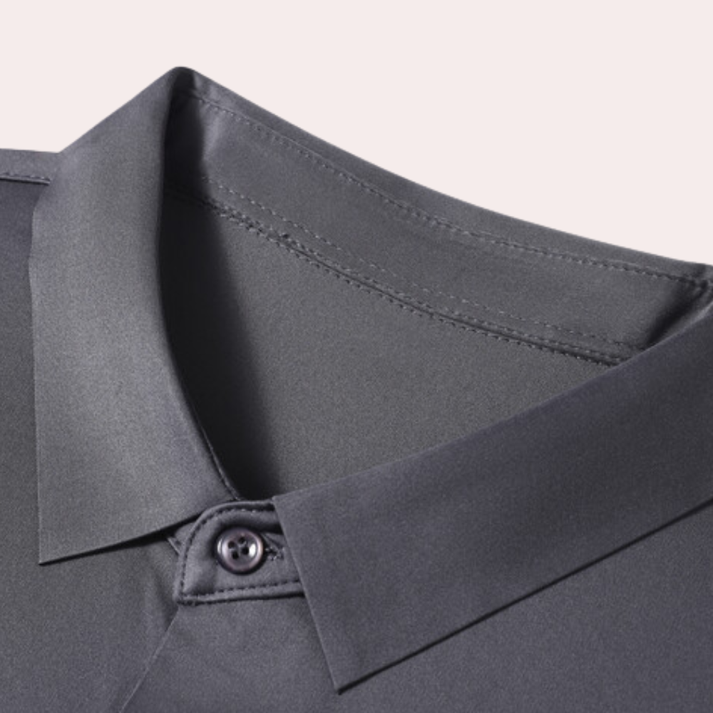 Non Iron Shirt - Button-Up - Long Sleeve - Dress Shirt - Men's Shirt
