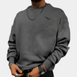 Sweatshirt - Comfy - Round Neck - Pullover Sweater - Men's Clothing