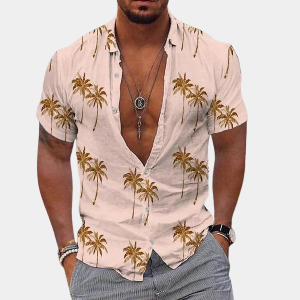 Summer Shirt | Buttoned Up | Short Sleeve | Hawaii Shirt | Men's Shirts