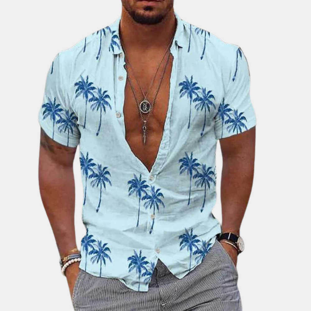Summer Shirt | Buttoned Up | Short Sleeve | Hawaii Shirt | Men's Shirts