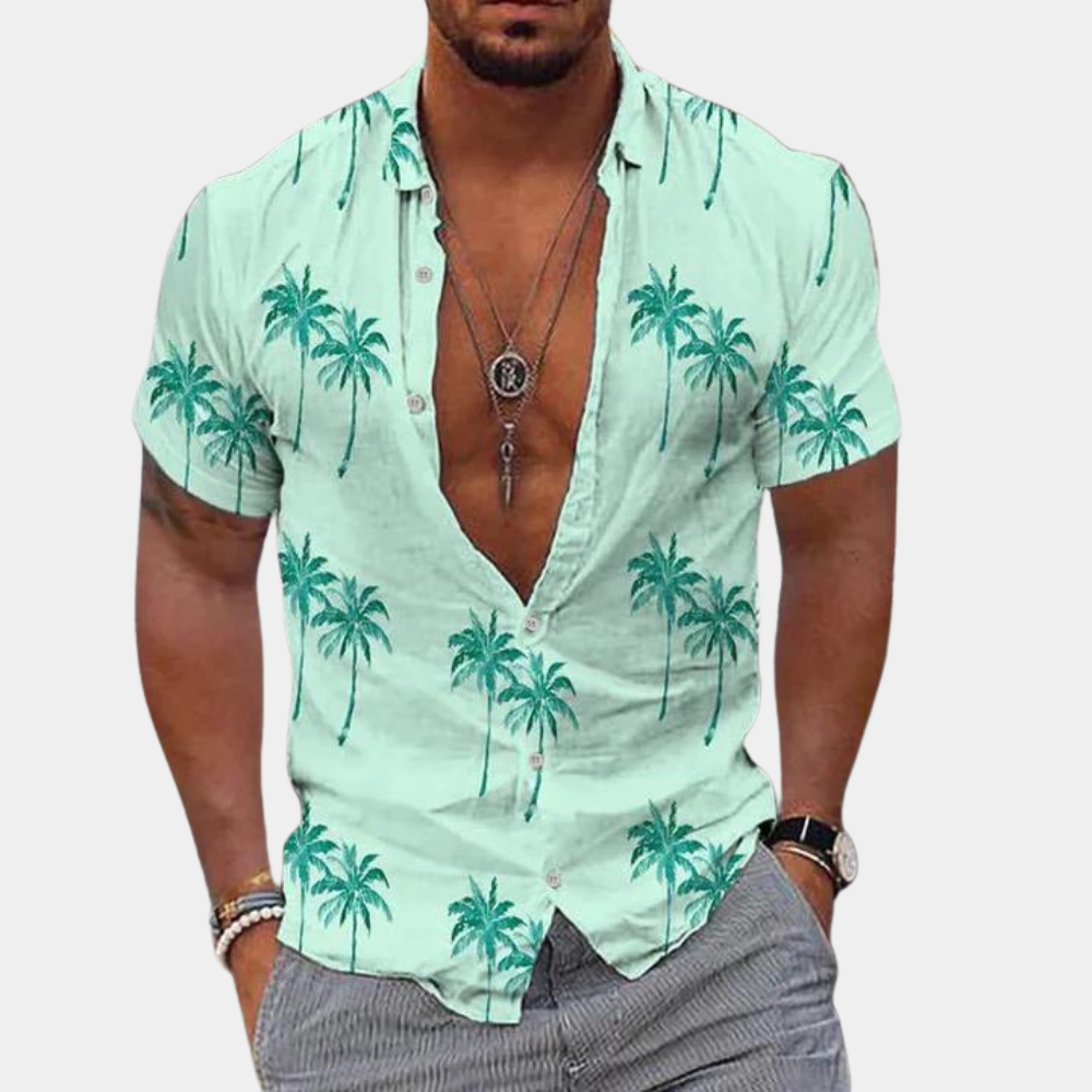 Summer Shirt | Buttoned Up | Short Sleeve | Hawaii Shirt | Men's Shirts